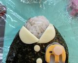 卒園おめでとう弁当　ぞうさんのバッチ作り方1写真