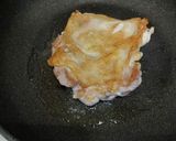 鶏の照り焼き(三つ葉を添えて)作り方4写真