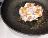 鶏の照り焼き(三つ葉を添えて)作り方5写真