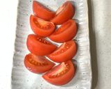 ゆず香る♪トマトのわかめドレッシングがけ作り方2写真