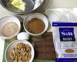 胡桃入り★カントリーチョコクッキー作り方1写真