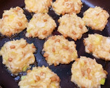 残りご飯で☆納豆とネギのTKGお焼き作り方2写真