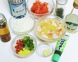 海老のセビーチェでバインミー作り方2写真