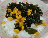 簡単!ごはんのお供♪わかめコーンきんぴら作り方4写真