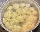 カリフラワーとベーコンのペペロンチーノ作り方5写真