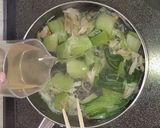 毛ガニのチンゲン菜炒め作り方7写真