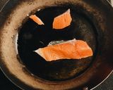 鮭の濃厚クリームパスタ作り方4写真