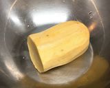 離乳食☆さつまいもとりんごの甘煮作り方1写真