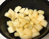 離乳食☆さつまいもとりんごの甘煮作り方4写真