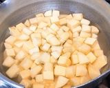 離乳食☆さつまいもとりんごの甘煮作り方5写真