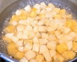 離乳食☆さつまいもとりんごの甘煮作り方6写真