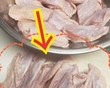 鶏手羽先の端の酸っぱ辛煮作り方1写真
