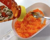 林檎とにんじんで作る蜂蜜ドレッシング作り方3写真