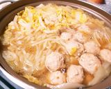 簡単♪白菜とうどんのトロトロ中華鍋作り方3写真