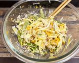 カボチャとスナップえんどうのツナサラダ作り方6写真