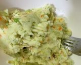 じゃがいも♪簡単野菜入りいももち作り方4写真