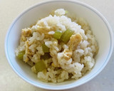 ほんだしで作るふきの炊き込みご飯！美味！作り方3写真
