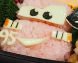 子ども喜ぶ♪ライトニングマックイーン弁当作り方5写真