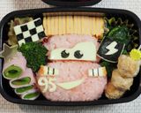 子ども喜ぶ♪ライトニングマックイーン弁当作り方8写真