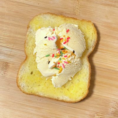 アイスクリームトーストメイプル風味 by キンプリ 【クックパッド