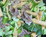 10分調理　小松菜と薄揚げ炒め作り方8写真