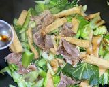 10分調理　小松菜と薄揚げ炒め作り方10写真