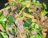 10分調理　小松菜と薄揚げ炒め作り方12写真