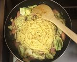 超簡単☆旨味堪能!ザワークラウト風パスタ作り方6写真