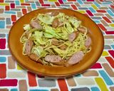 超簡単☆旨味堪能!ザワークラウト風パスタ作り方8写真