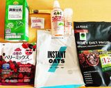 簡単！プロテイン＆オートミールパンケーキ作り方1写真