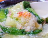 毛ガニのチンゲン菜炒め作り方10写真