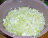 我が家の長ネギた～っぷり　お好み焼き作り方1写真