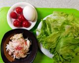 毛がにのレタス炒め作り方1写真