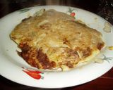 我が家の長ネギた～っぷり　お好み焼き作り方6写真