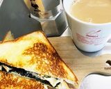 カマンベールホットサンド作り方3写真