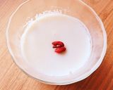 みすず飴で超簡単！フルーチェ風のデザート作り方4写真