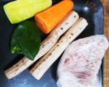 【変わりそぼろ！】ごま油と塩と鷹の爪！作り方1写真