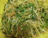 水菜のごはんですよサラダ作り方4写真