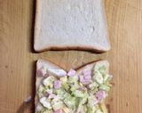超簡単☆旨味堪能！アムロ風味噌ハムサンド作り方4写真