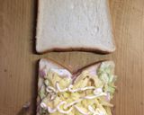 超簡単☆旨味堪能！アムロ風味噌ハムサンド作り方6写真
