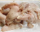胸肉使用　キノコ入り鶏チリ作り方2写真