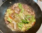 豚こまと白菜の中華あんかけ丼作り方5写真