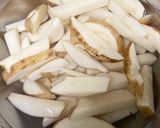 新じゃがのメープル胡麻がらめ作り方1写真