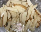新じゃがのメープル胡麻がらめ作り方2写真