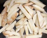 新じゃがのメープル胡麻がらめ作り方4写真