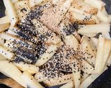 新じゃがのメープル胡麻がらめ作り方7写真