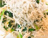 ほうれん草としらすの焼きのり和え作り方7写真