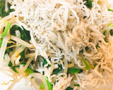 ほうれん草としらすの焼きのり和え作り方7写真