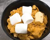 【保育園おやつ】レンジでマシュマロおこし作り方2写真