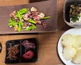 ホタルイカと菜の花の春炒め作り方4写真